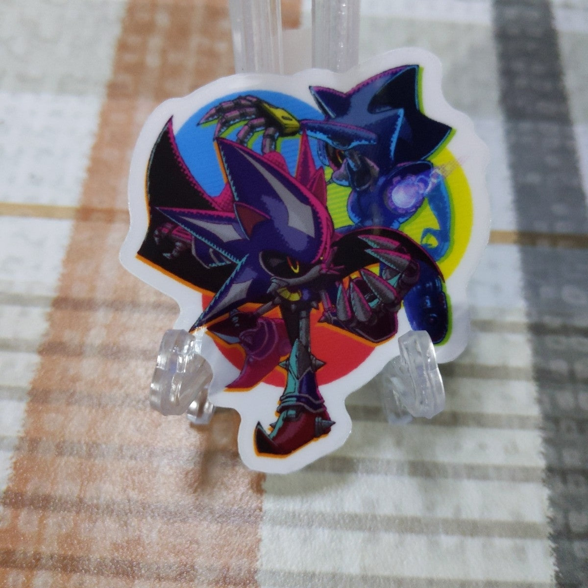 Metal Sonic NEO [Acrylic Charm, Acrylic Pin, Vinyl Sticker] REVO2024