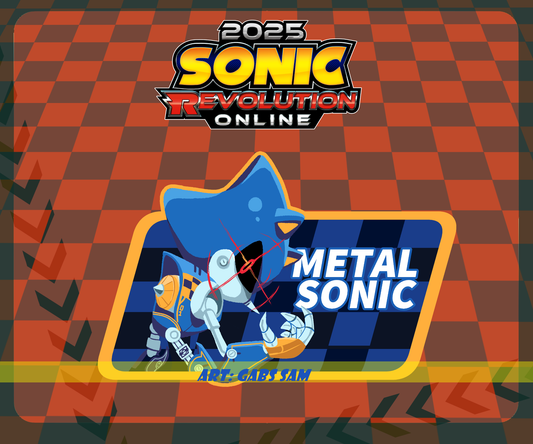 0[REVO2025] Metal Sonic [Acrylic Charm, Air Freshener, Vinyl Sticker]
